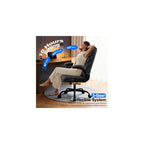AreShark Executive Office Chair - 400lbs Heavy Duty Ergonomic Desk Chair with Comfy Cushion, High Back Breathable Leather Computer Chair with Flip-up Arms & Rocking Function for Home Office