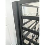 SHA CERLIN Twin Size Metal Low Loft Bed, CPC Safety Certified, White